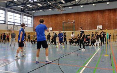 „War gar nicht so schlecht wie ich gedacht habe…“ – Großes Badmintonturnier der Jahrgangsstufen Q1 und Q2